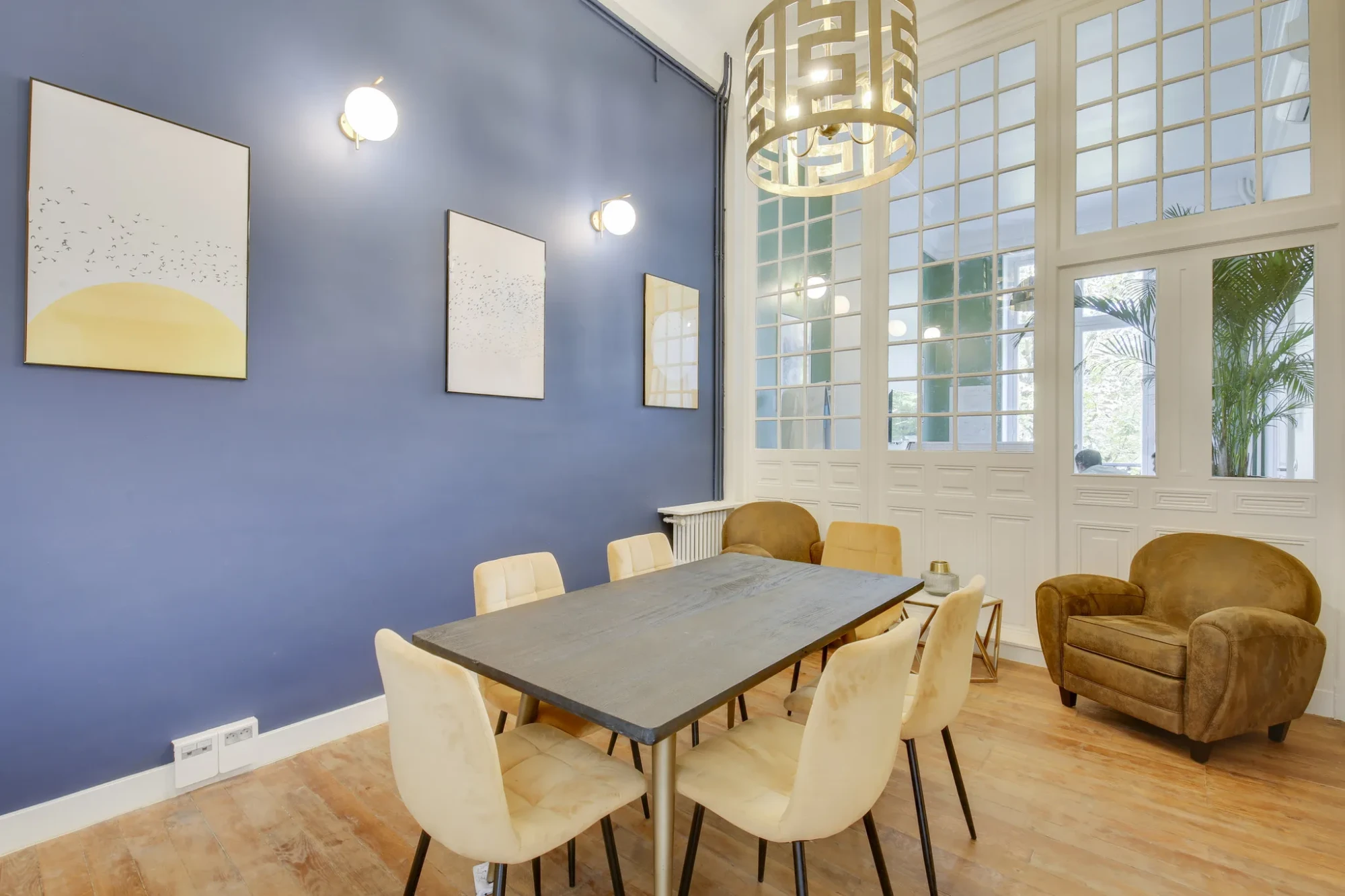 Les Nouveaux Bureaux Pereire, Besprechungsraum für 6 Personen, Paris 17e