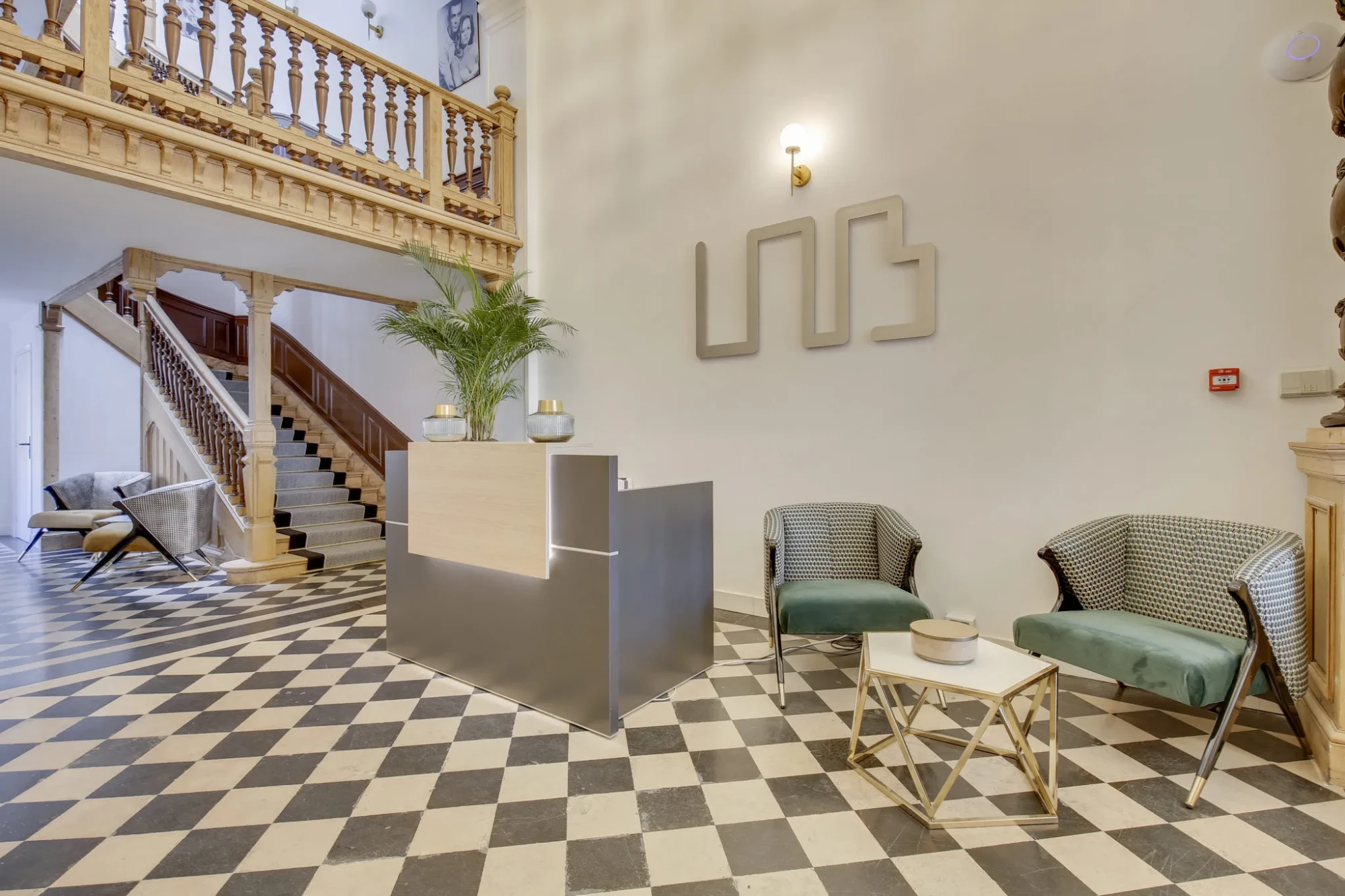 Les Nouveaux Bureaux Pereire, Empfang, Paris 17e
