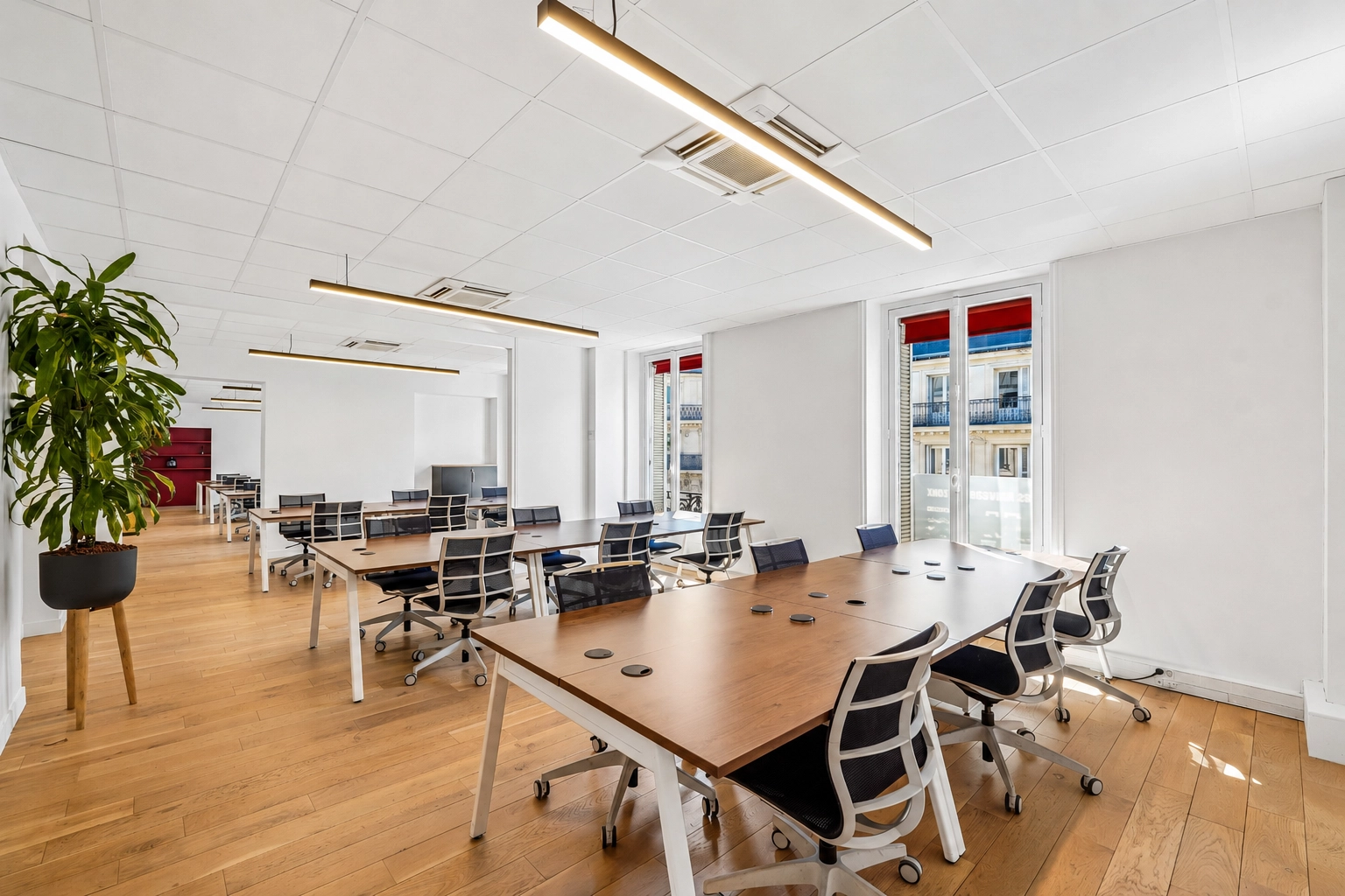 Les Nouveaux Bureaux Taitbout, Open-plan office, Paris 9e