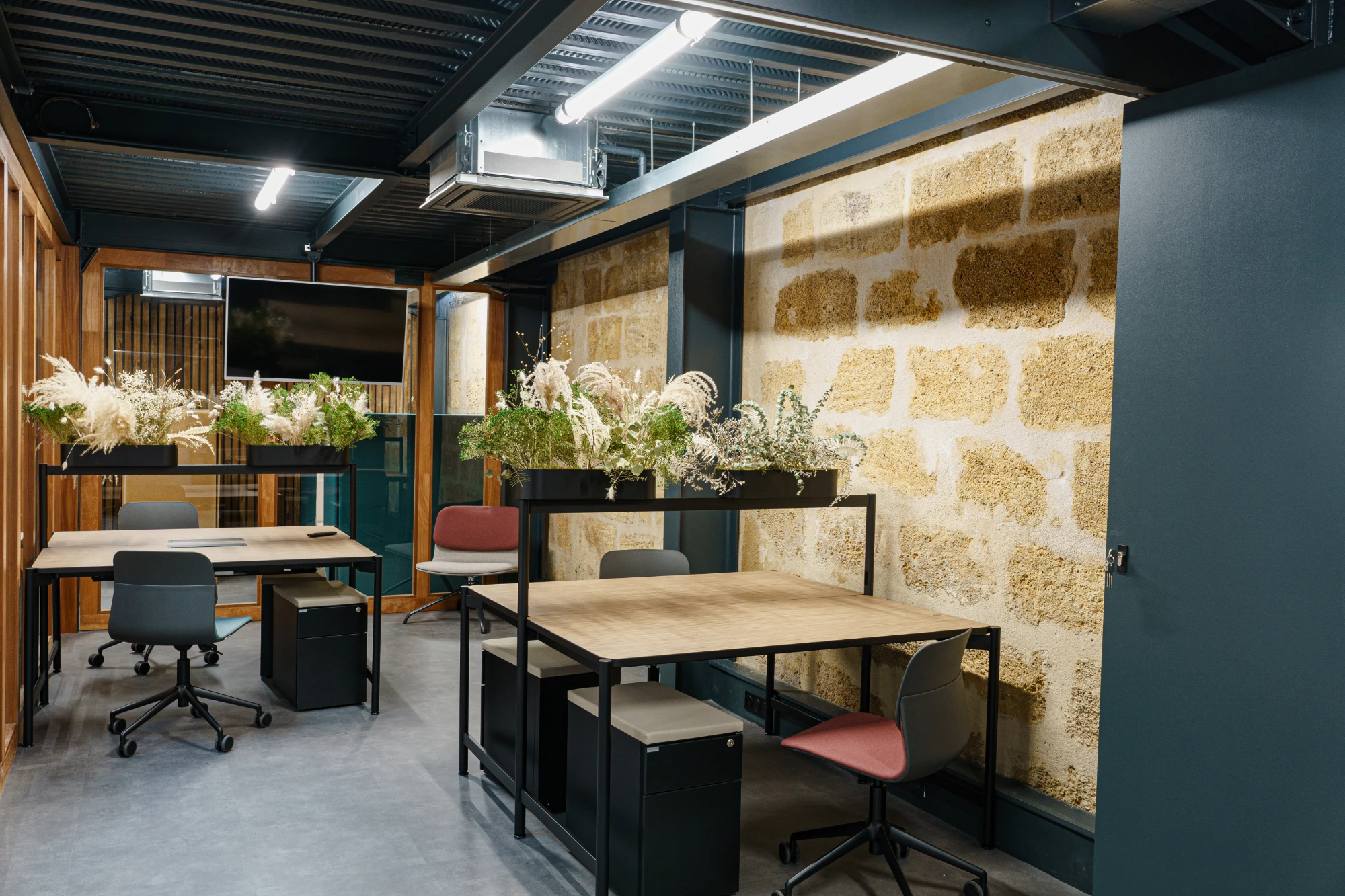 Ocube Coworking, Poste fixe en bureau privé partagé, Bordeaux