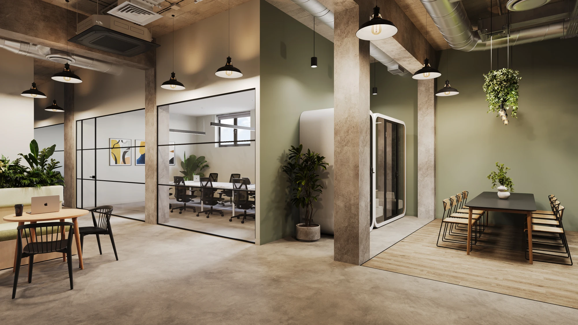 Techspace Clifton Street, Private office 14 desks, London