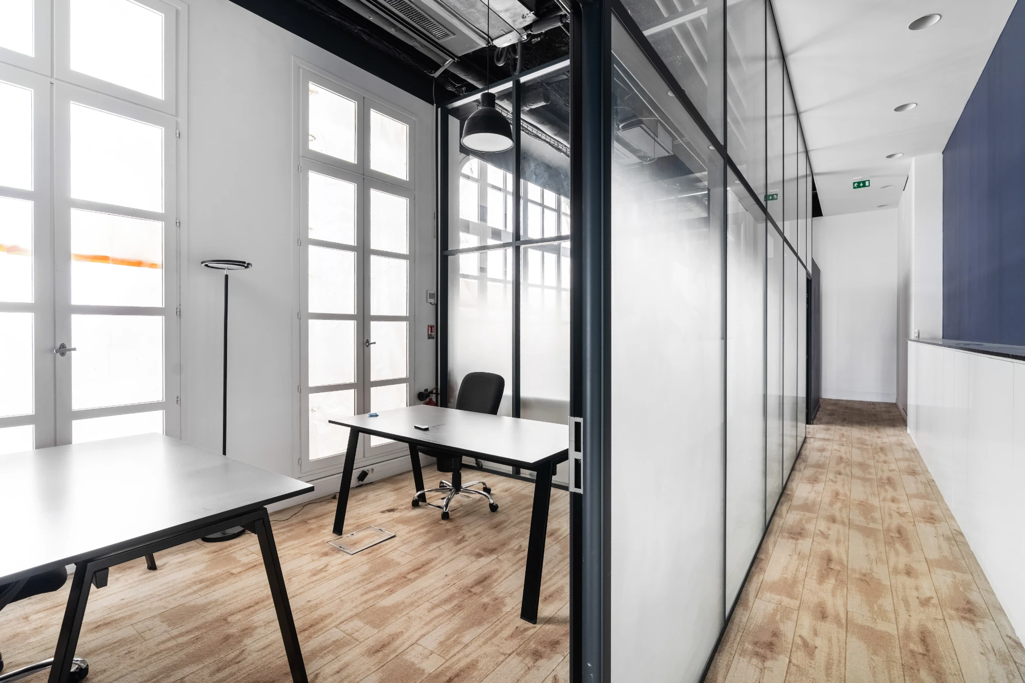 Sora Bassano, Bureau privatif 2 postes, Paris 8e