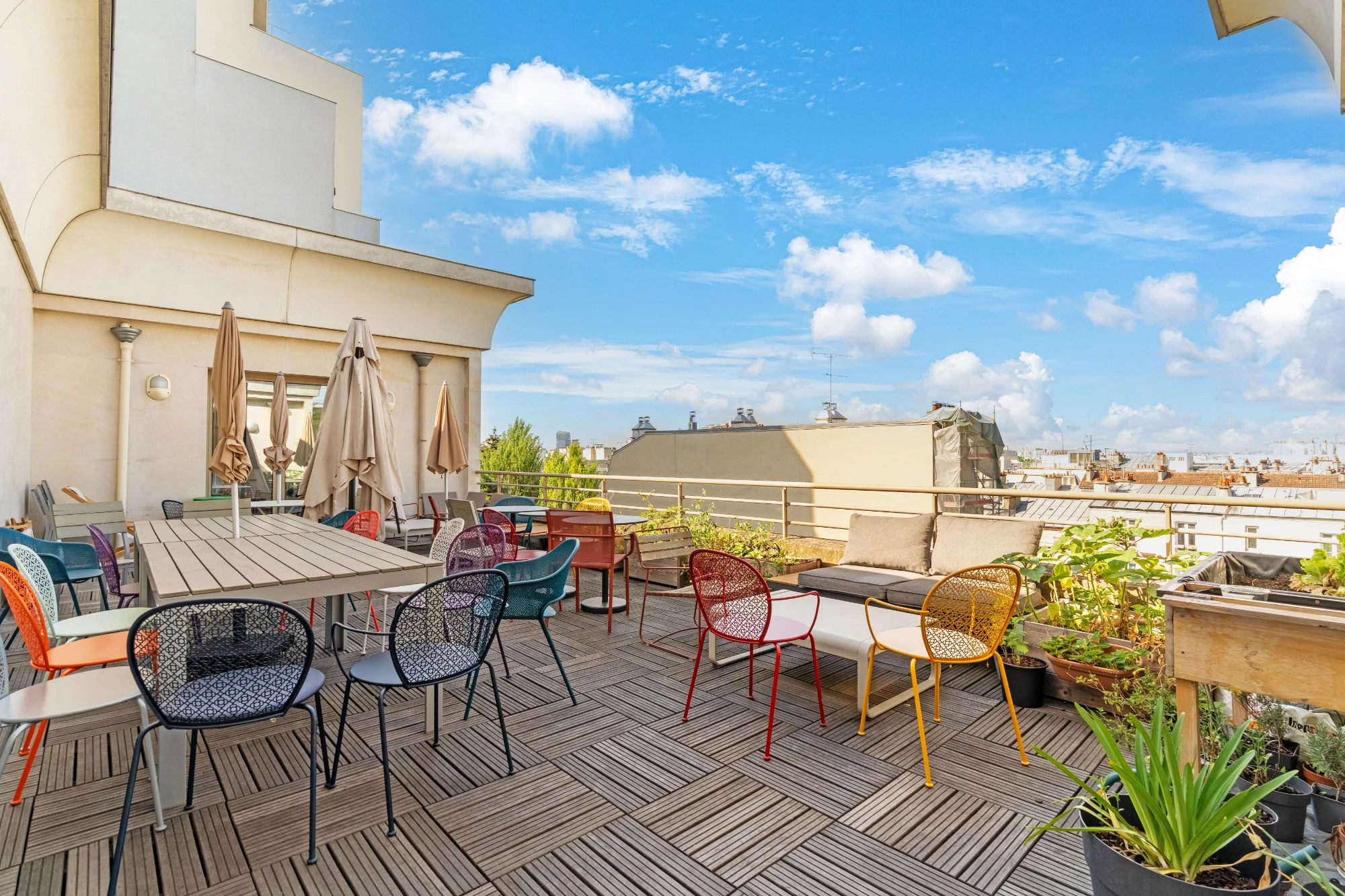 Sora Dumas, Terrace and outdoor space, Paris 11e
