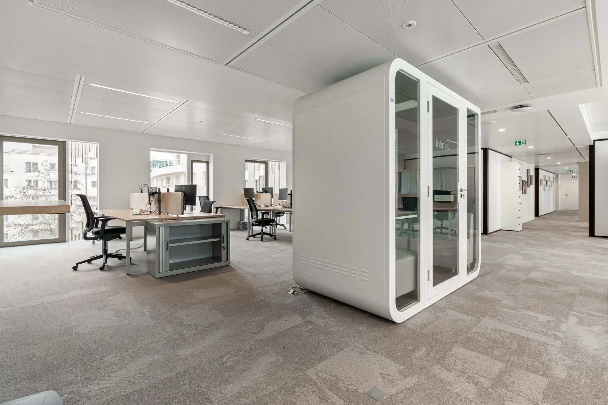 Sora Marlaux, Cabine acoustique, Levallois-Perret