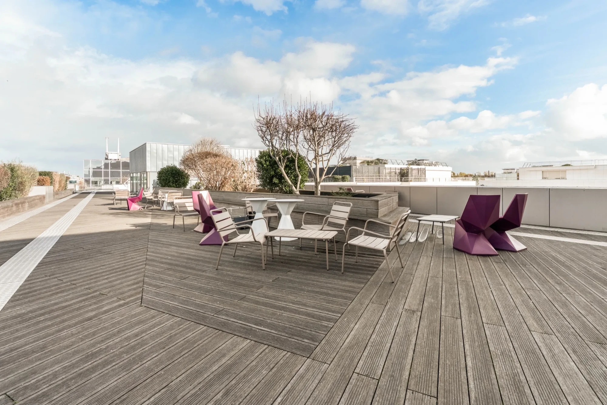 Sora Marlaux, Terrasse et espace extérieur, Levallois-Perret