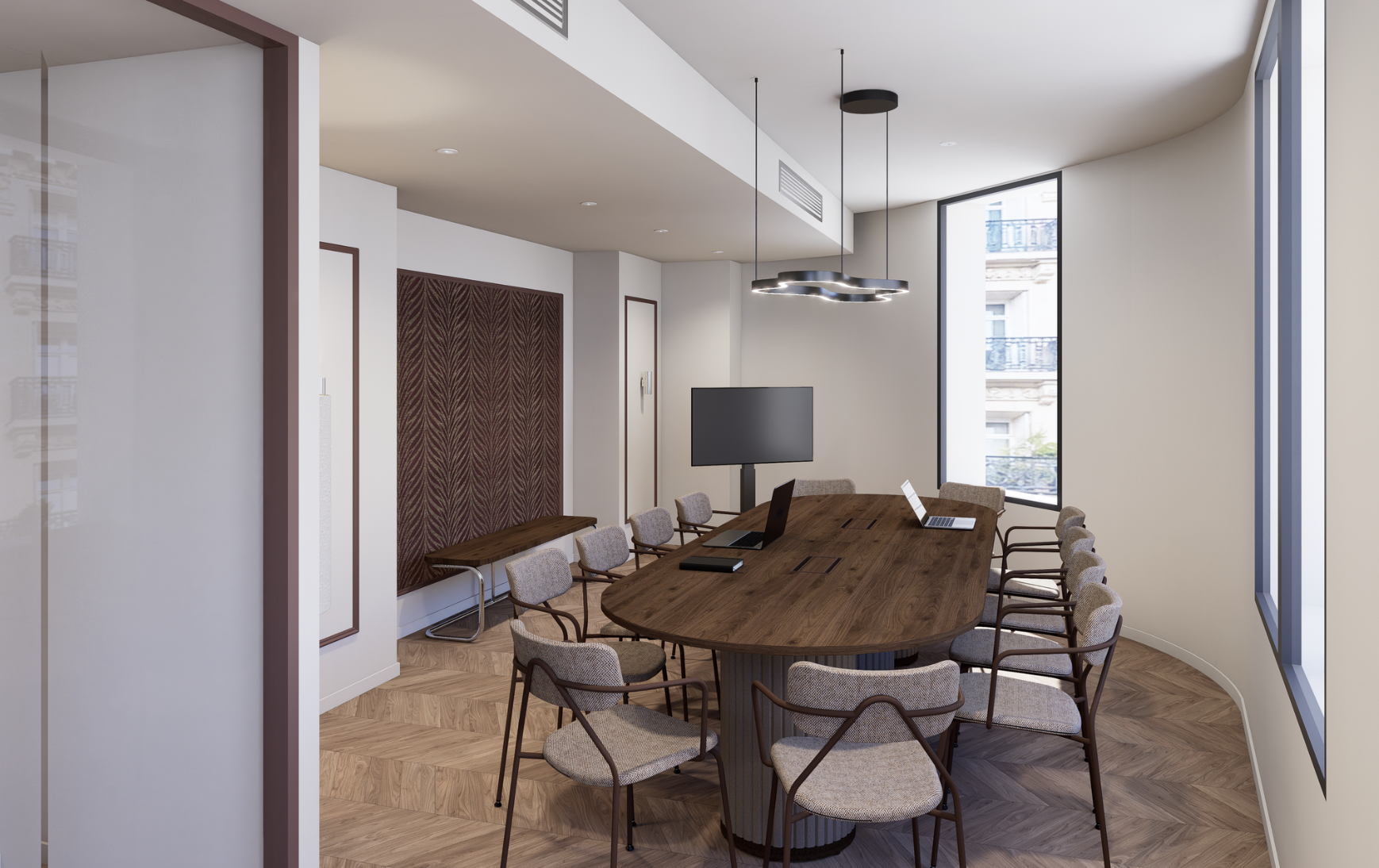 Sora Spontini , Meeting room for 10 people, Paris 16e
