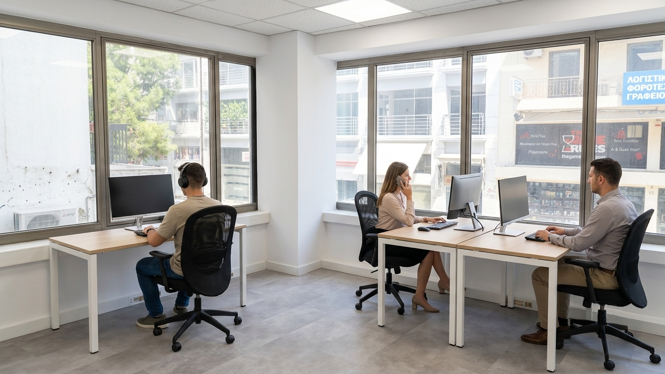 The Tube - Workspace, Team of 4 - Office, Chalandri