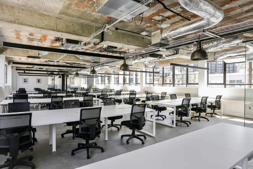 Techspace Clifton Street, Open-plan office, London