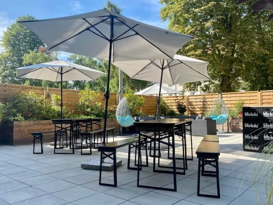1000 Satellites Mannheim Taylor, Terrace and outdoor space, Mannheim