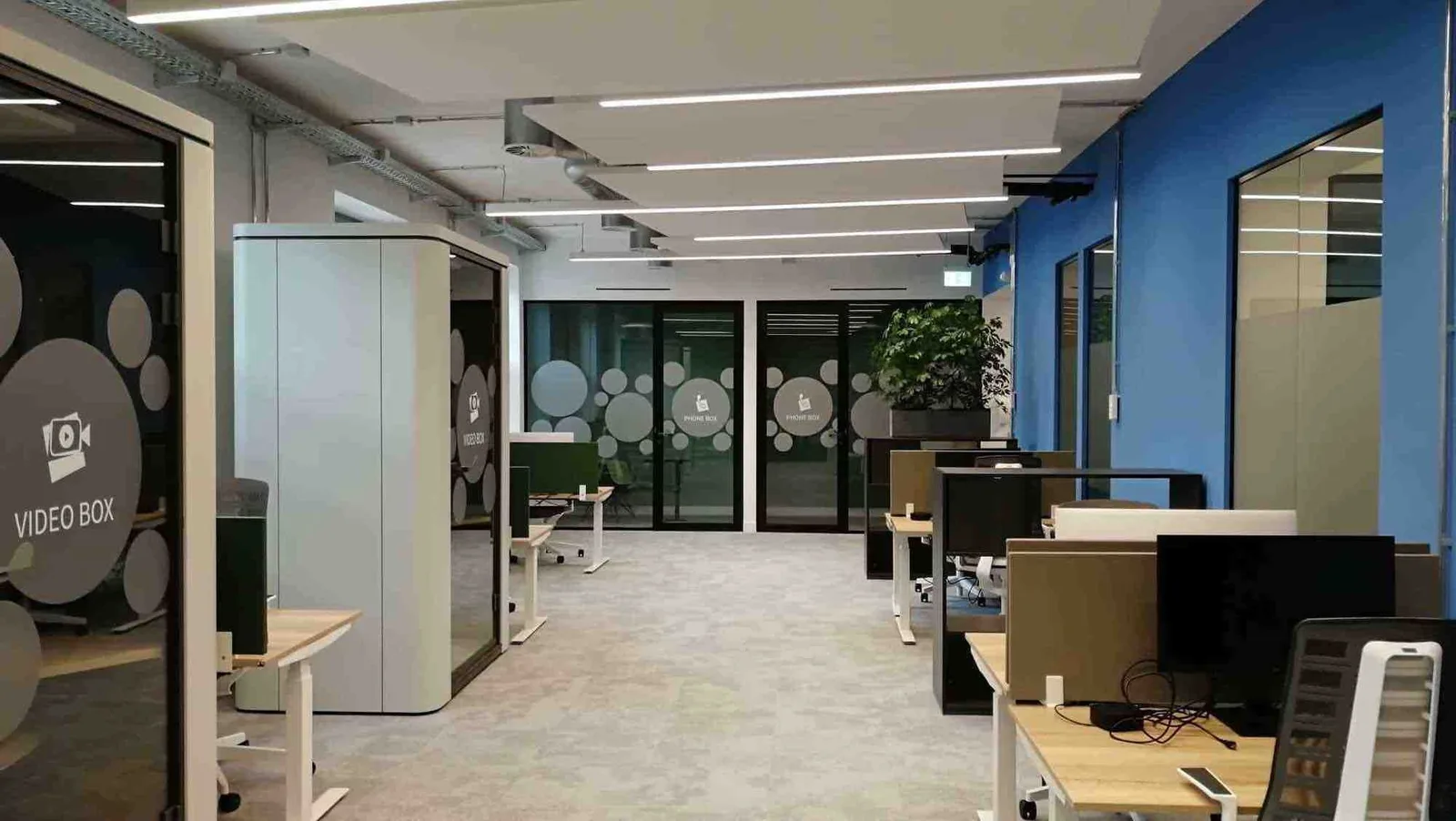 1000 Satellites Mannheim Taylor, Open-plan office, Mannheim