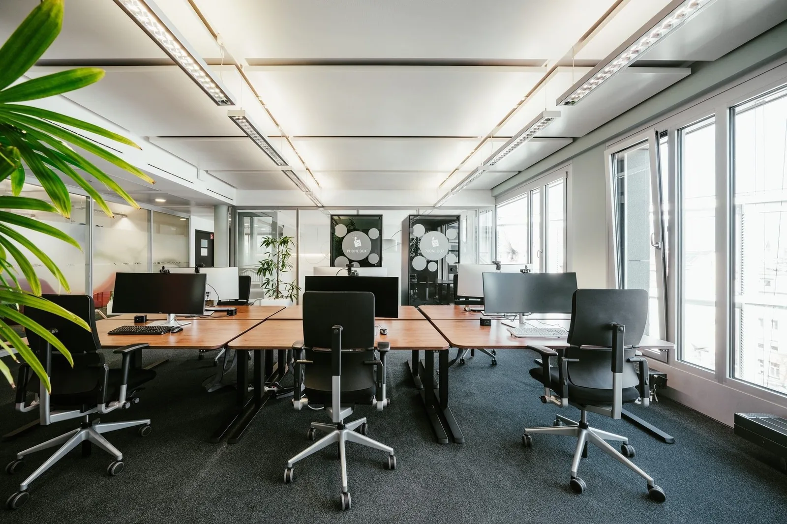 1000 Satellites - Theresienhöhe, Open-plan office, Munich