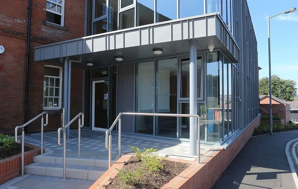 104 at Ebrington Square, Façade, Londonderry
