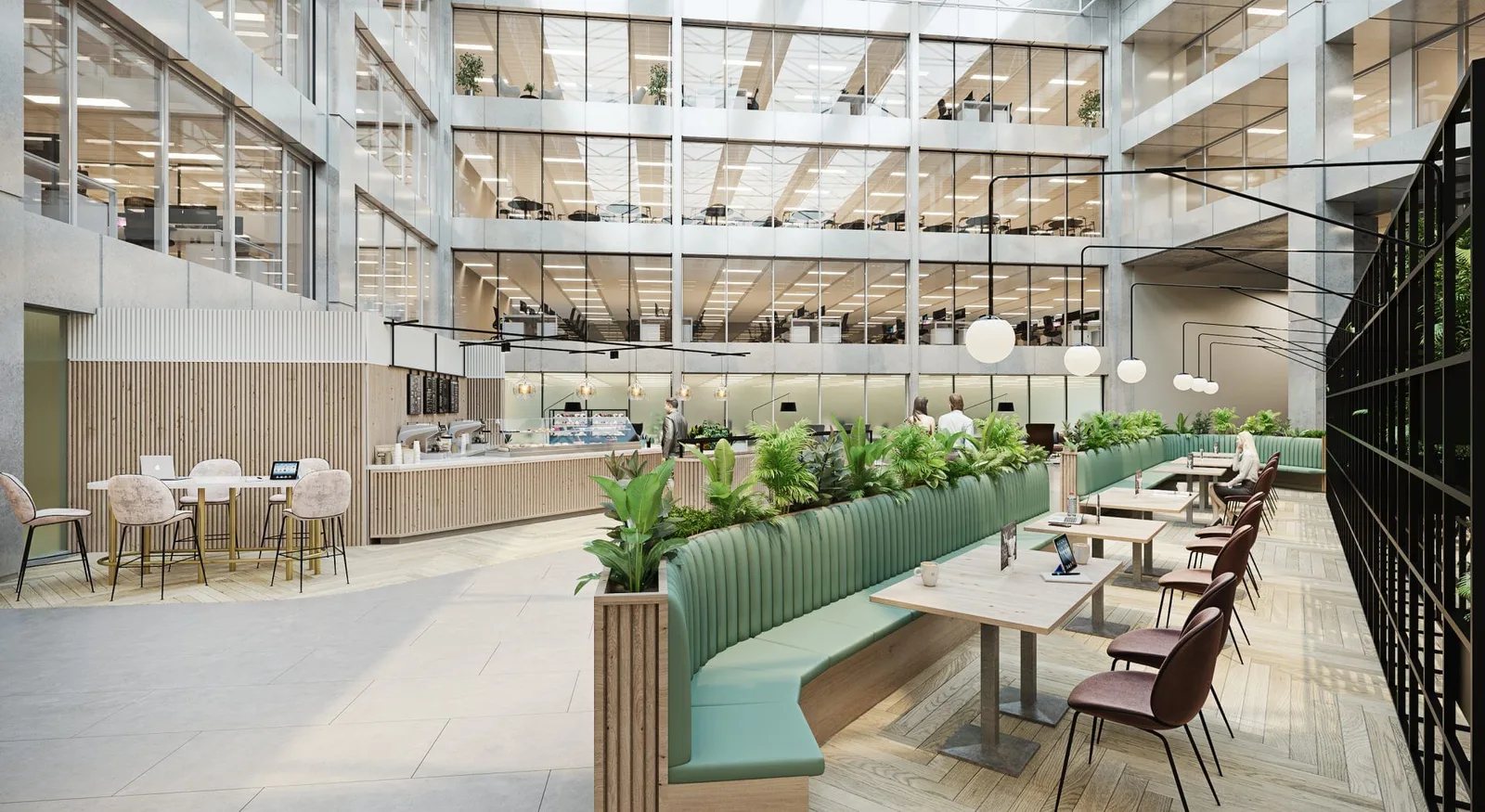 111 Buckingham Palace Road, Cafeteria, London