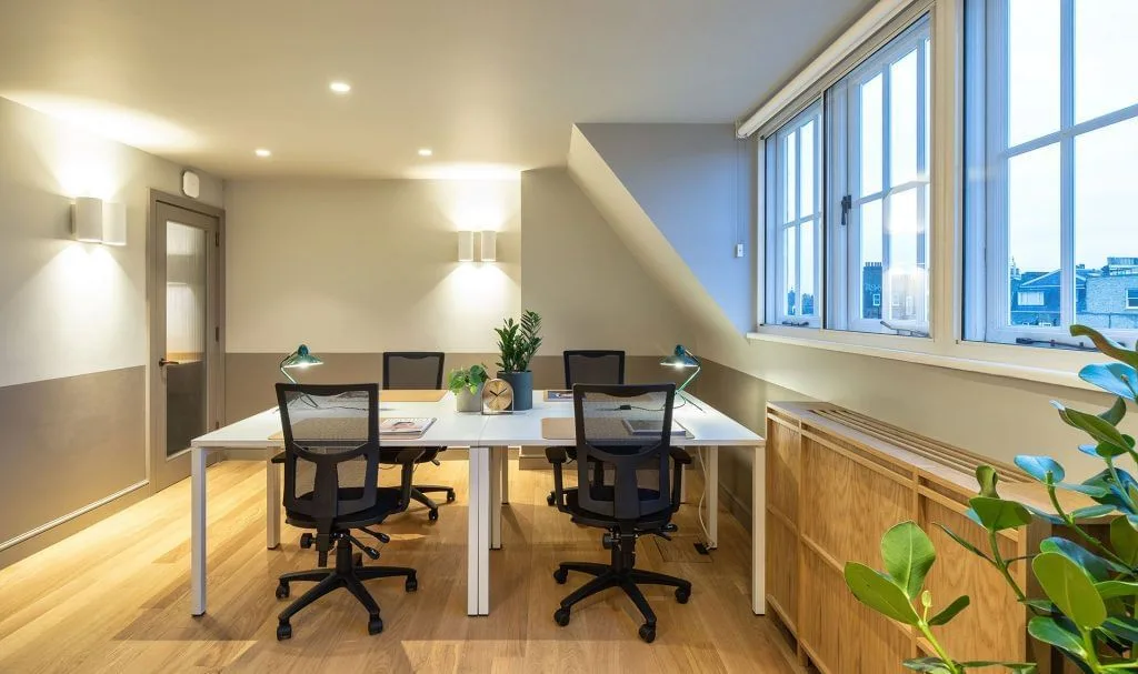 12 Hans Road, Private office, 4 desks, London