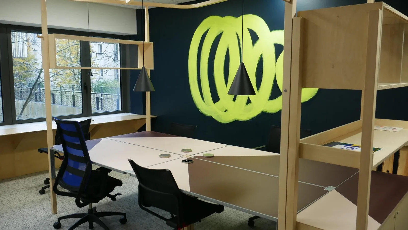 21, l'Accélérateur de la Croix-Rouge & Nexem, Open space, Montrouge