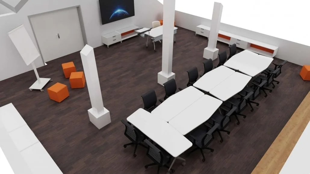 2Redline Business Center Darmstadt, Schulungsraum für 16 Personen, Darmstadt