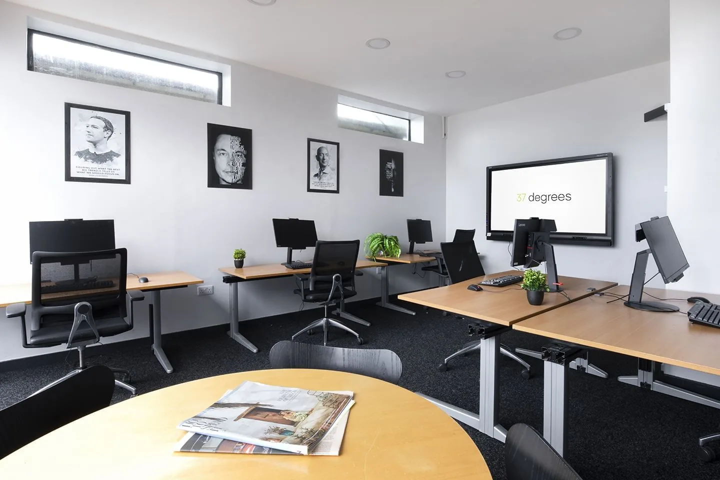 37 Degrees Co-Working, Bureau privatif 5 postes, Whitley Bay