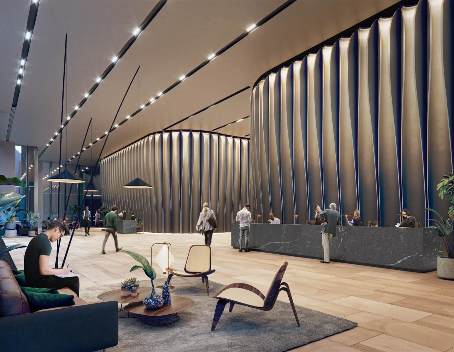 40 Leadenhall Street, Reception, London