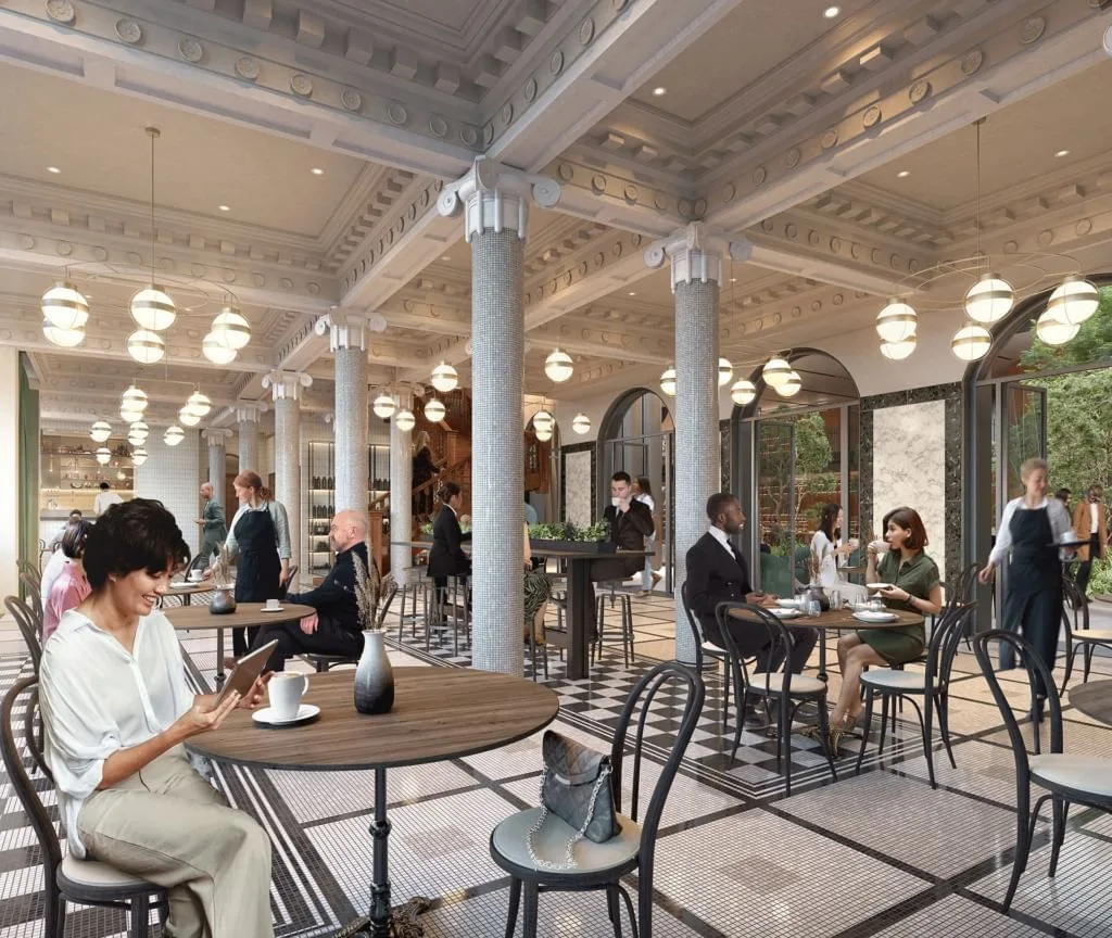 40 Leadenhall Street, Cafeteria, London