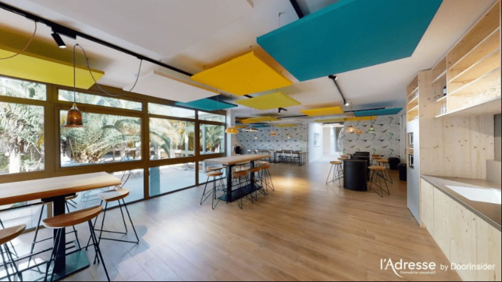 Le 457, Cafétéria, Labège