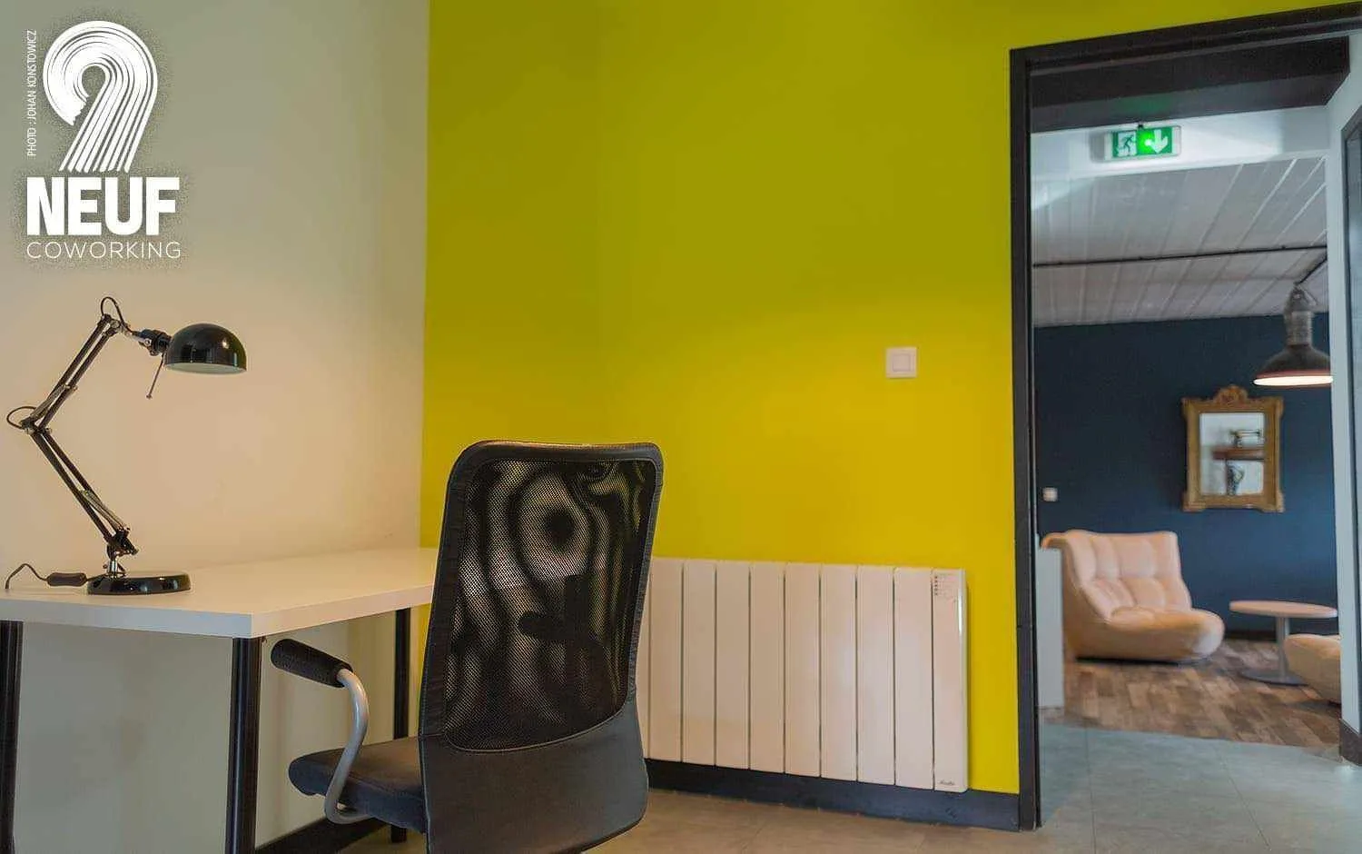 Le 9 Coworking, Bureau privatif 1 poste, La Rochelle