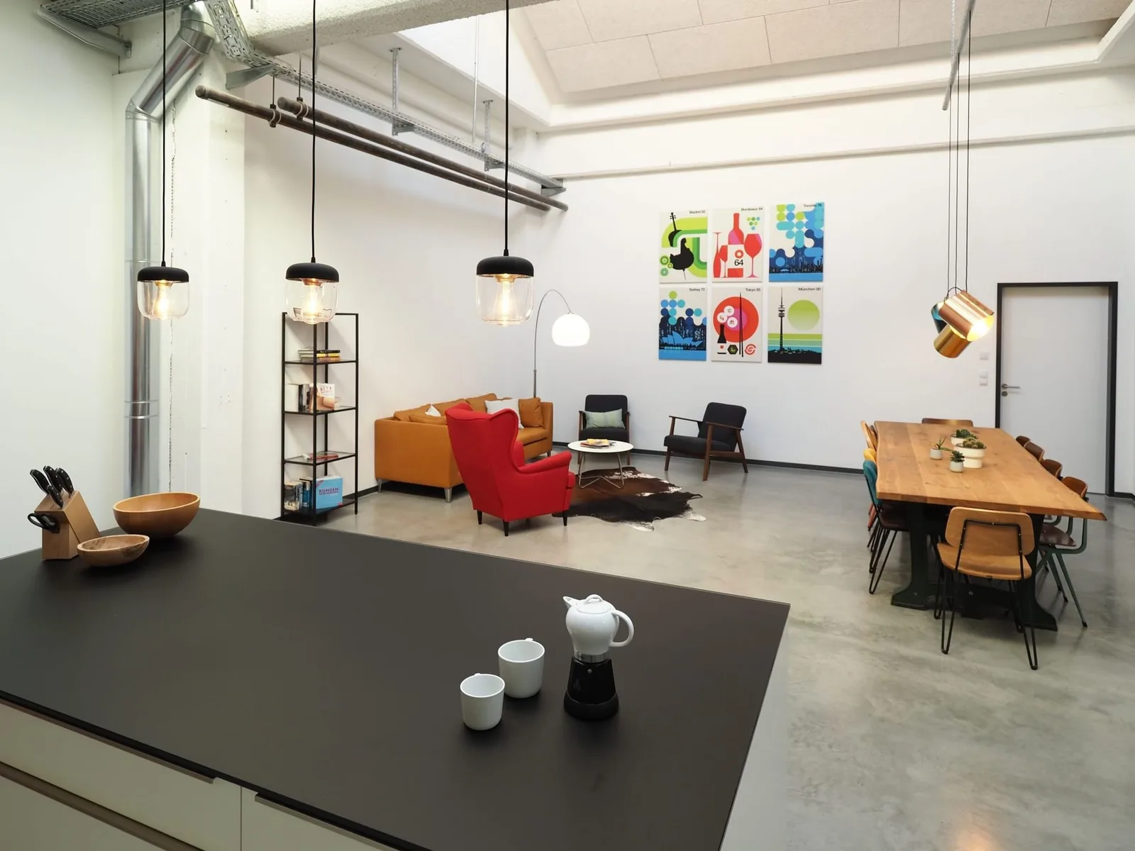 AER-BnP Co-Working Space, Cafeteria, Reutlingen