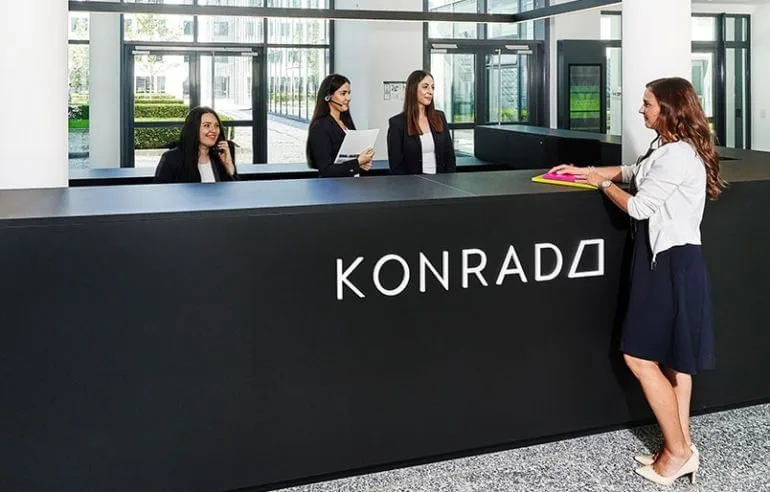 Agendis Business Center Konrad, Empfang, Aschheim