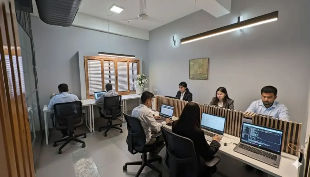 AICOWRK.com, Open space dedicated desk, Bengaluru