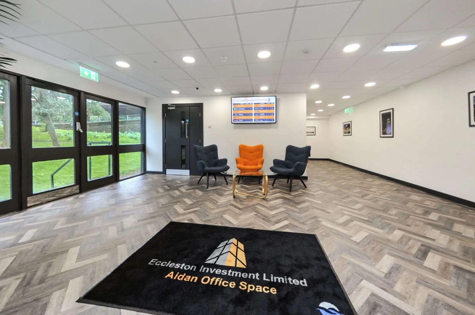 Aidan Office Space, Reception, Gateshead