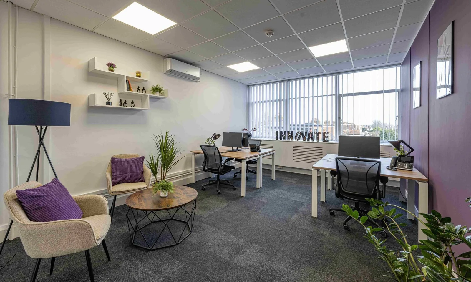 Airivo Boston Manor, Private office, 3 desks, Brentford