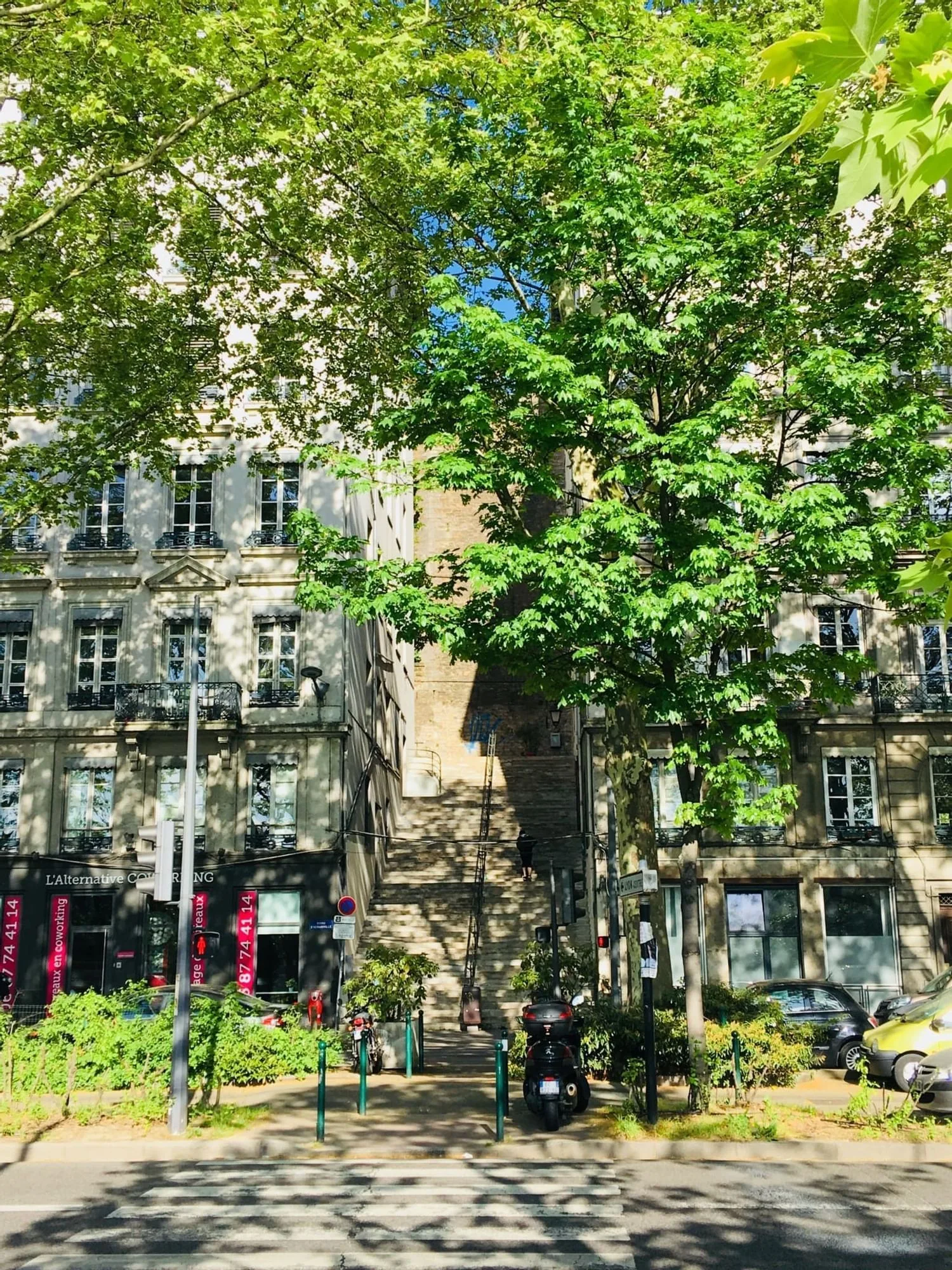 Alternative Coworking, Gebäudefassade, Lyon 4e