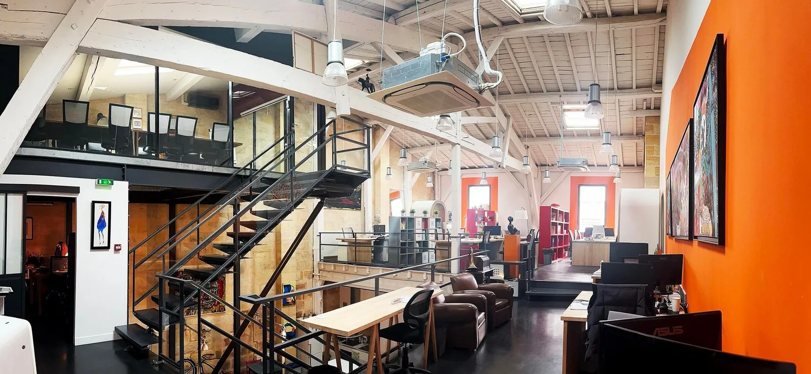 Alveole Cowork'in, Großraumbüro, Bordeaux