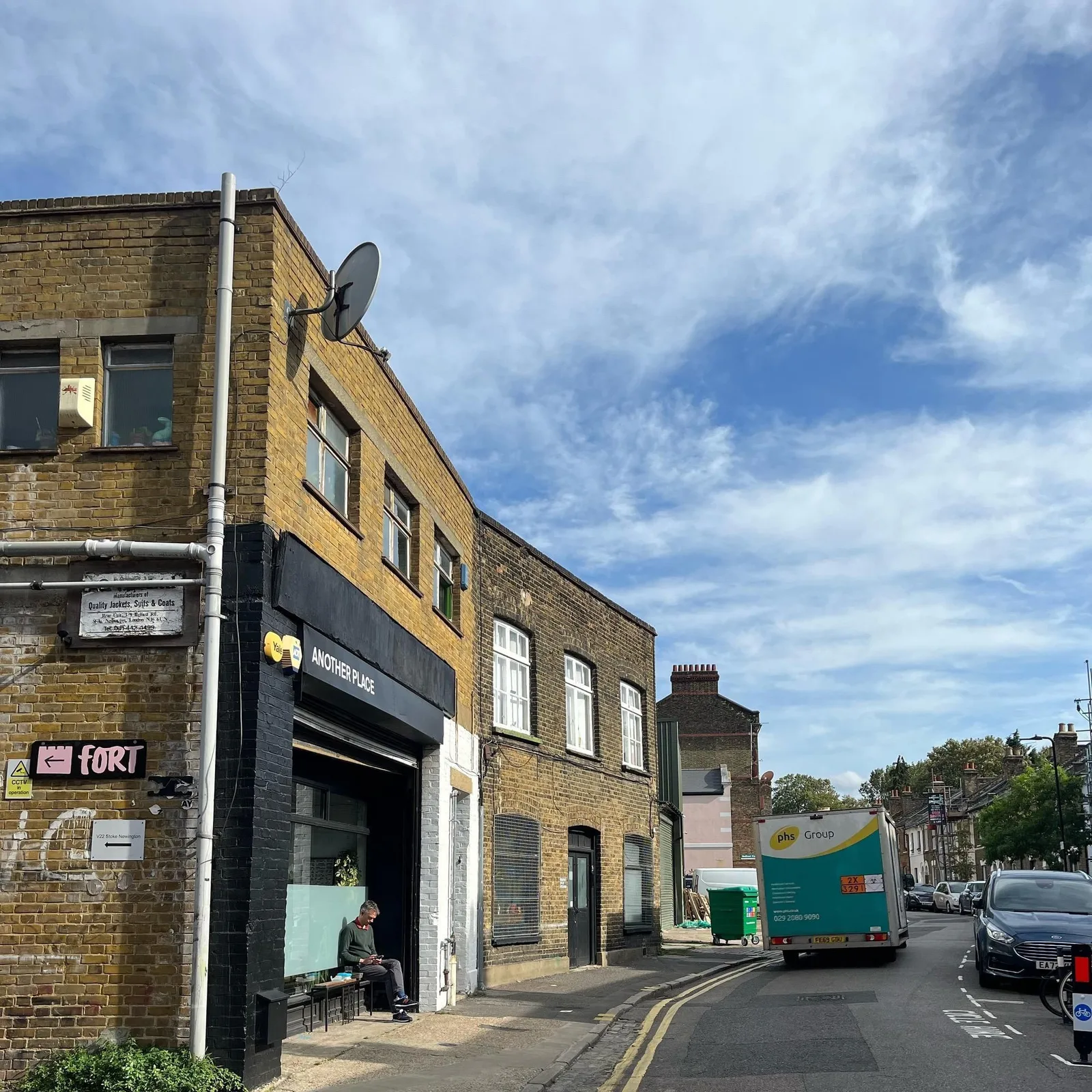 Another Place, Building facade, London