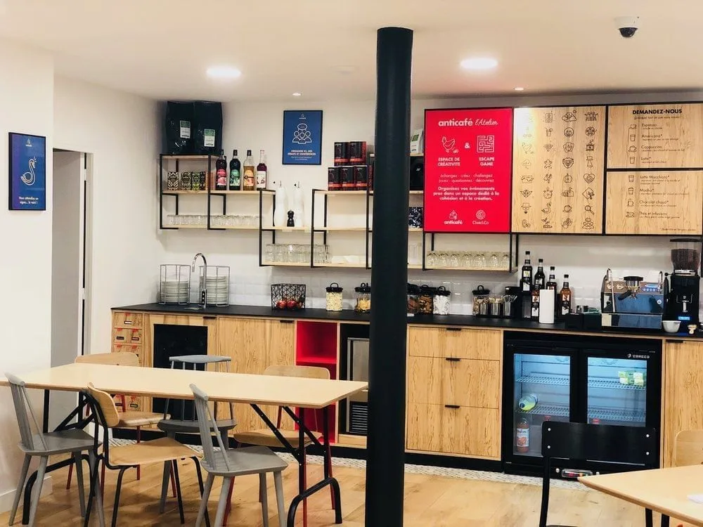 Anticafé Saint Martin, Kantine, Paris 10e