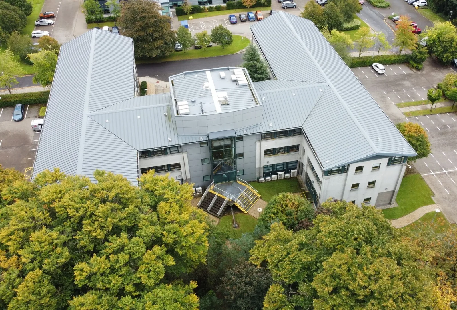 Antonine Hub, Building facade, Falkirk