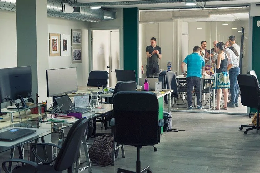 Arcadia Coworking, Espacio diáfano, Sevilla
