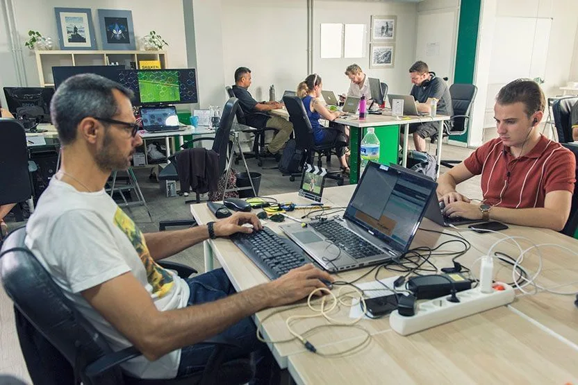 Arcadia Coworking, Espacio diáfano, Sevilla