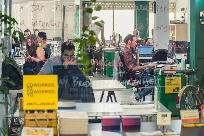 Arcadia Coworking, Espacio diáfano, Sevilla