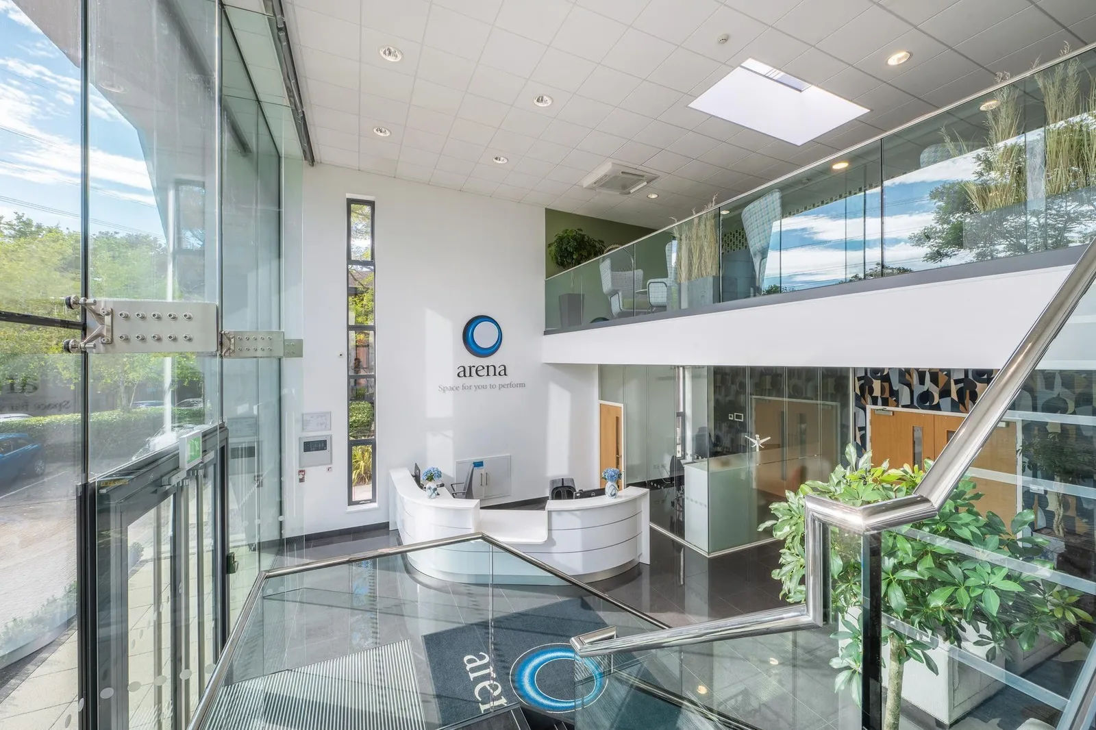 Arena Offices Fareham - Lancaster Court, Reception, Fareham