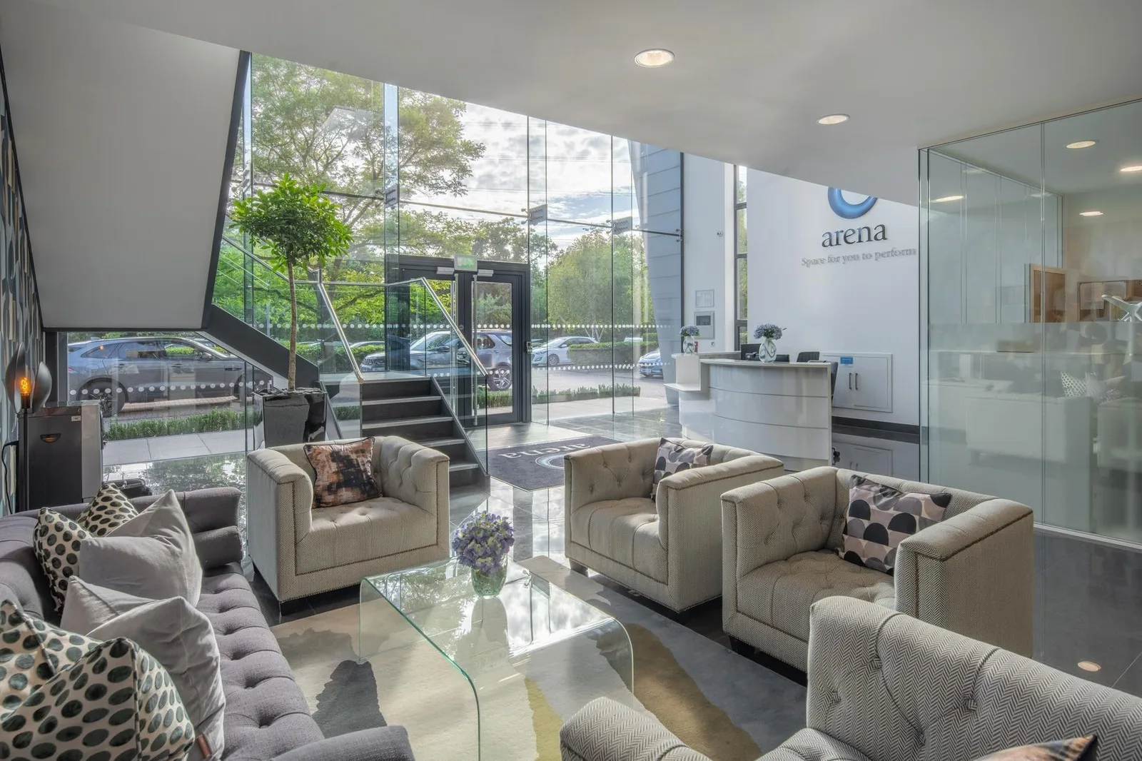 Arena Offices Fareham - Lancaster Court, Reception, Fareham