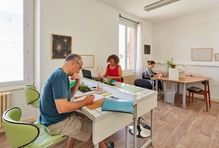 L'Argonaute, Private office, 5 desks, Auray