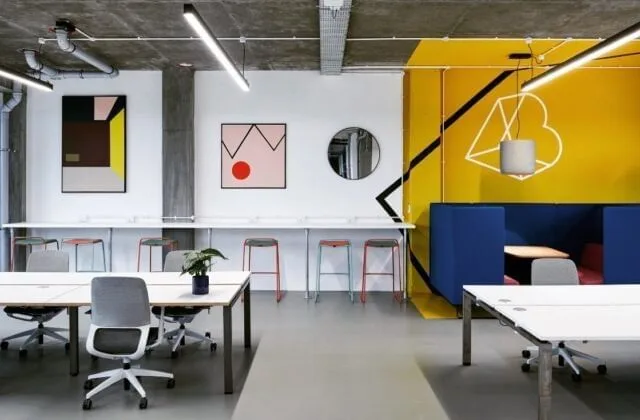 The Arts Building, Open-plan office, London