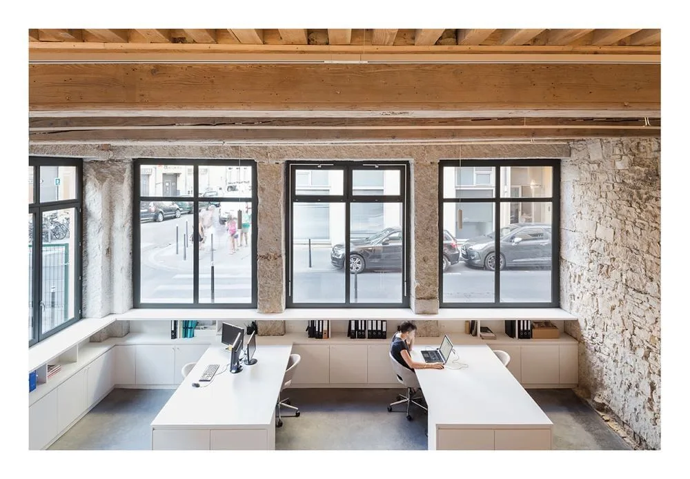 Les Arts Disparus, Private office, 4 desks, Lyon 4e
