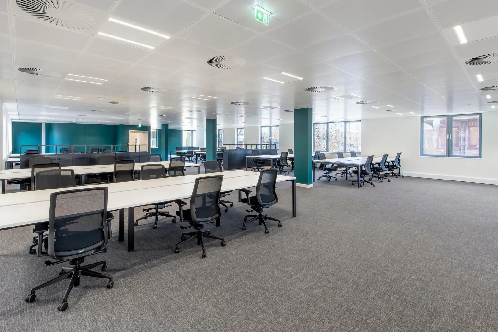 Ashcombe House, Open-plan office, Leatherhead