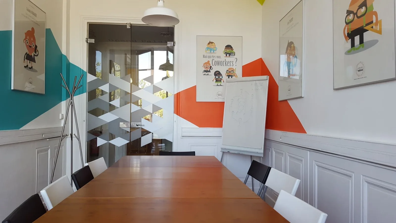 L'Atelier des Médias, Meeting room for 8 people, Lyon 1er
