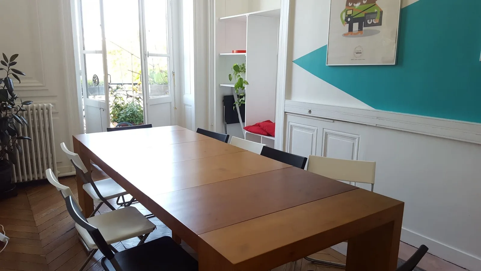 L'Atelier des Médias, Meeting room for 8 people, Lyon 1er