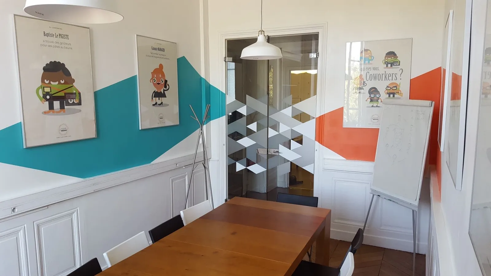 L'Atelier des Médias, Meeting room for 6 people, Lyon 1er