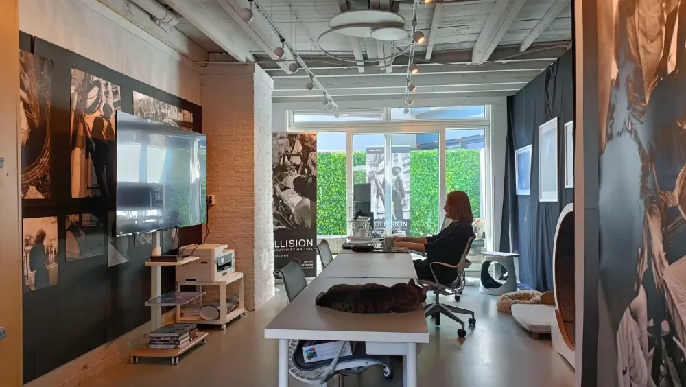Atelier NIRIS Leiden, Open space Nomad, Leyde