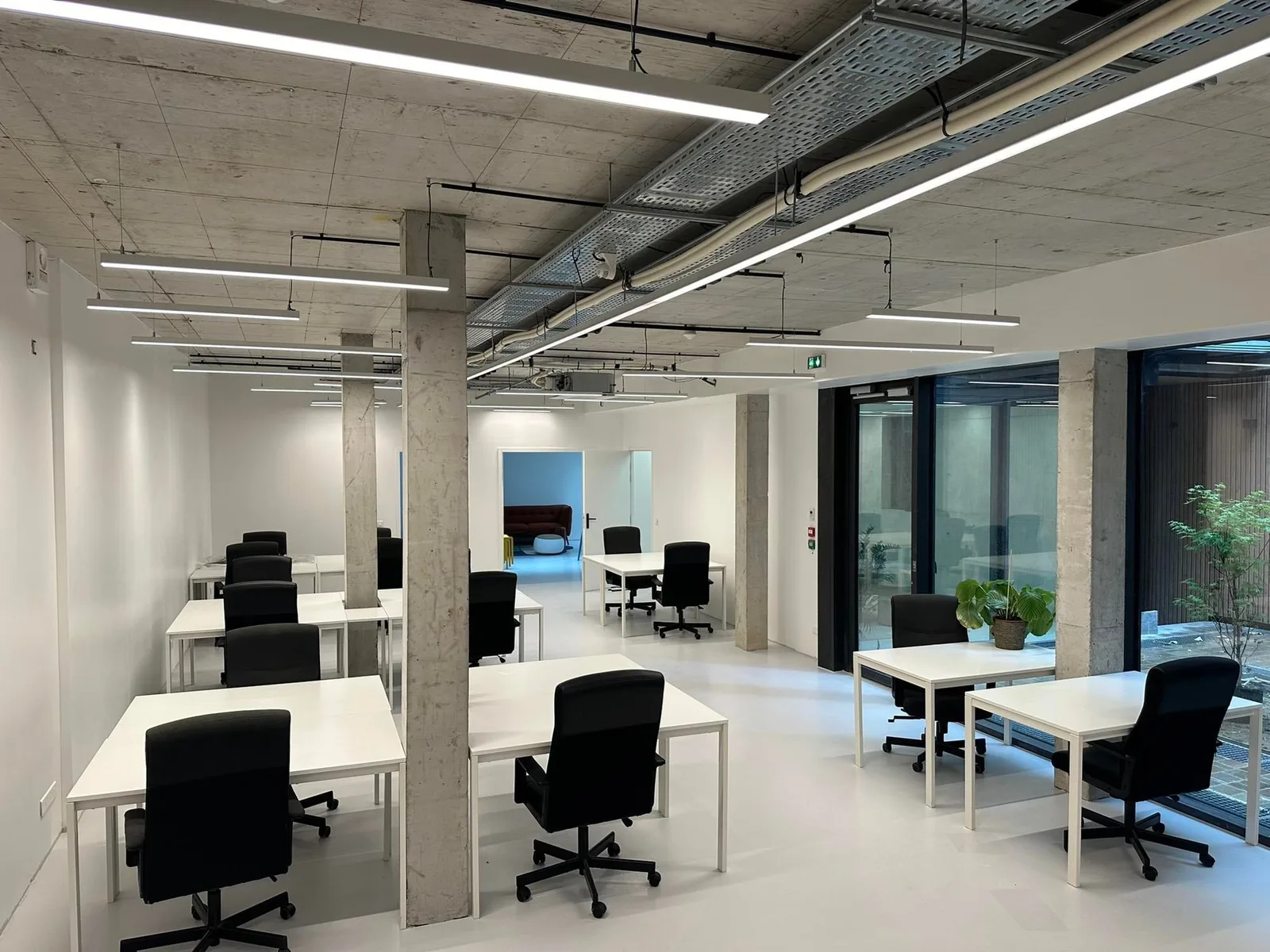 Atelier de L'Ourcq, Open-plan office, Paris 19e
