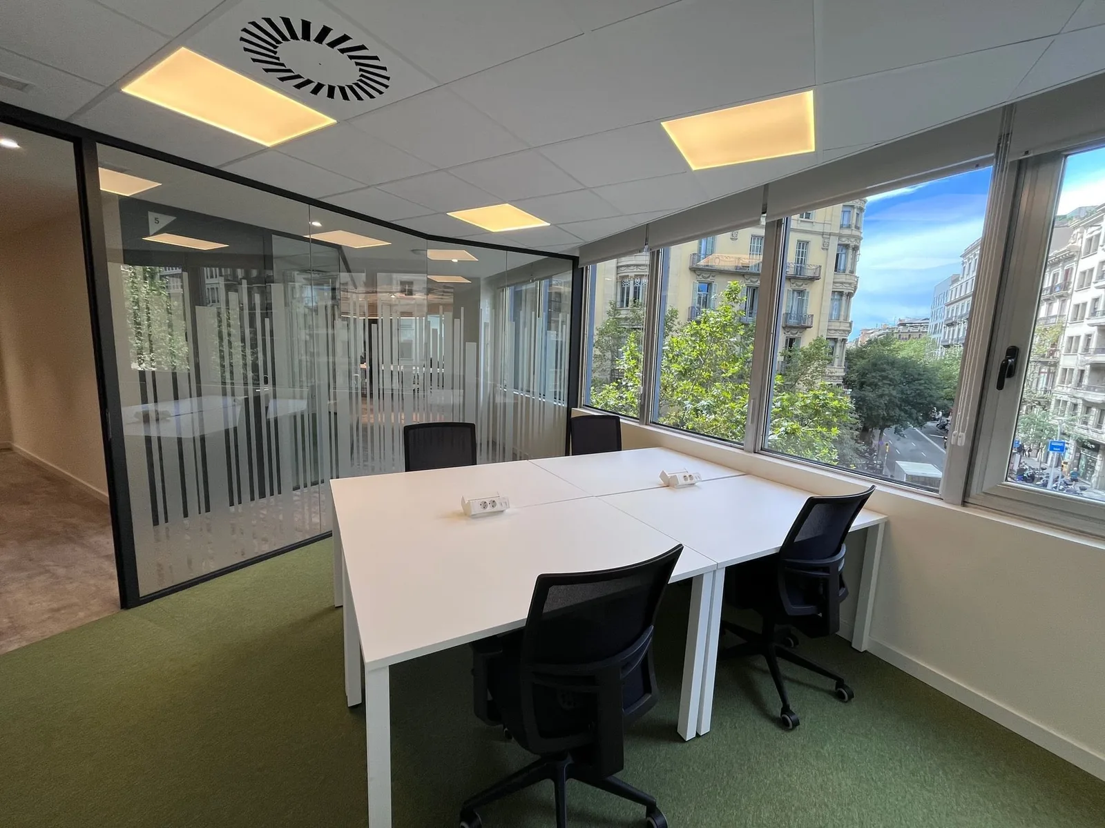 Àtic Pau Claris, Private office, 4 desks, Barcelona